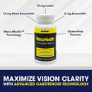 Macuhealth Triple Carotenoid Formula - Eye Vitamins for Adults - 90 Softgels, 3 Month Supply