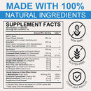 GLP-1 Supplement – Hunger & Metabolism Support with Prebiotic & Probiotic Blend, 60 Capsules for Men & Women