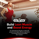 Testosterone Booster for Men - Male Enhancing Supplement Pills - Fast Acting Blood Flow, Muscle Growth, Stamina, Endurance & Strength - Boost Performance & Drive - 3rd Party Tested - 60 Capsules