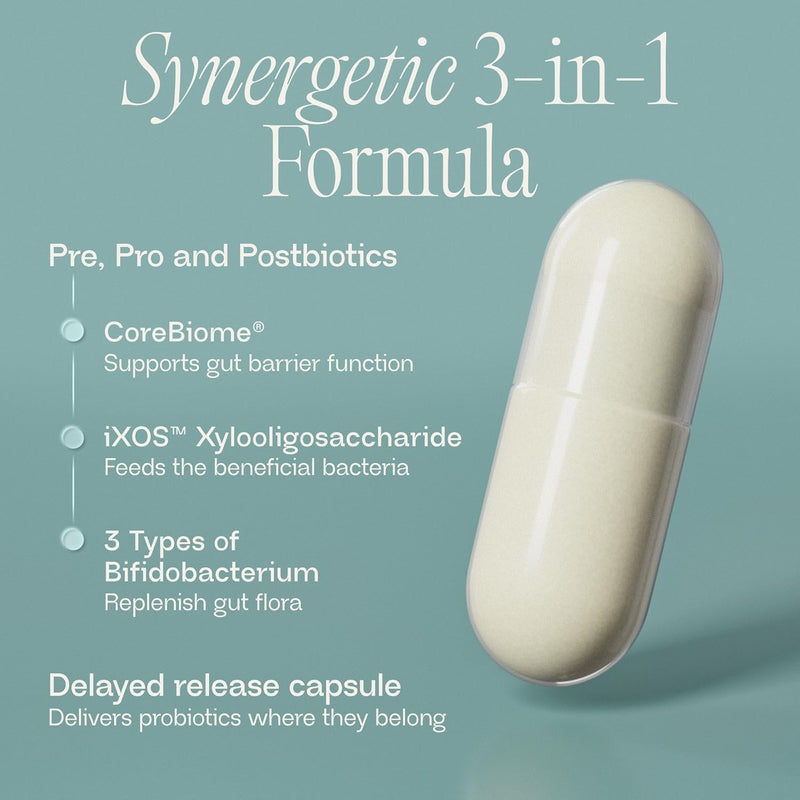 BIOMA Probiotics – Digestive & Gut Health Support, Vegan & Gluten-Free, XOS, Tributyrin & Bifidobacterium, 60 Delayed-Release Capsules