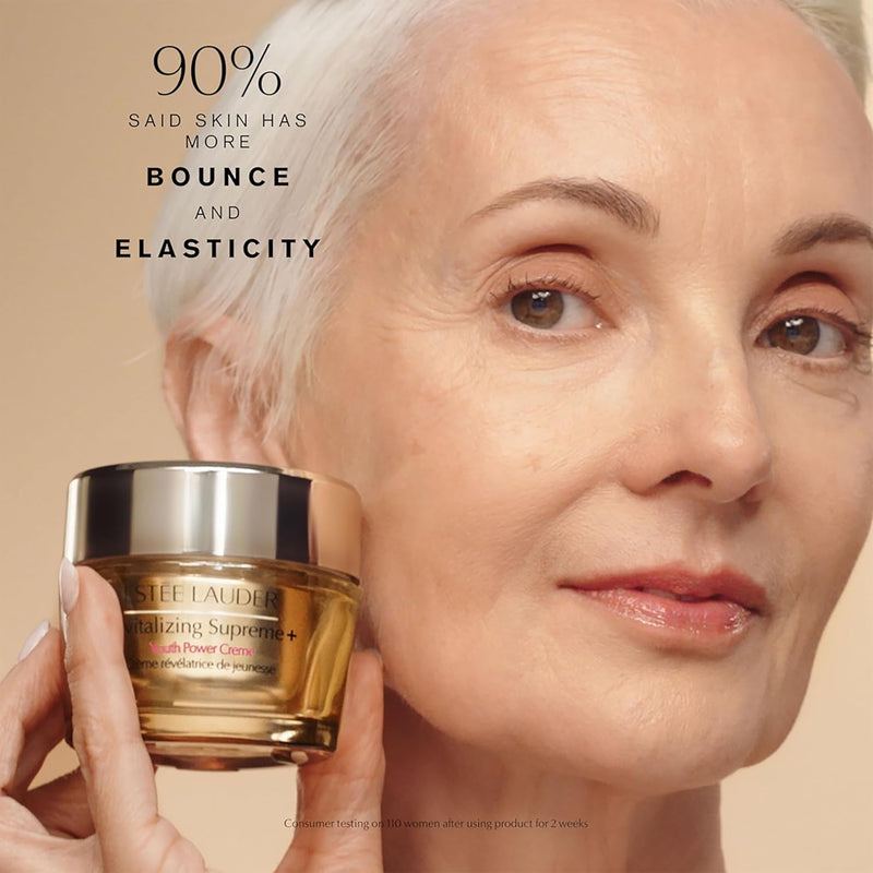 Estée Lauder Revitalizing Supreme+ Youth Power Cream | Face Moisturizer with Hyaluronic Acid & Peptides | Anti-Aging