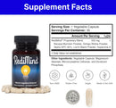 Natural Cognitive Enhancement Supplement Capsule - Non-GMO, Vegan, Gluten-Free
