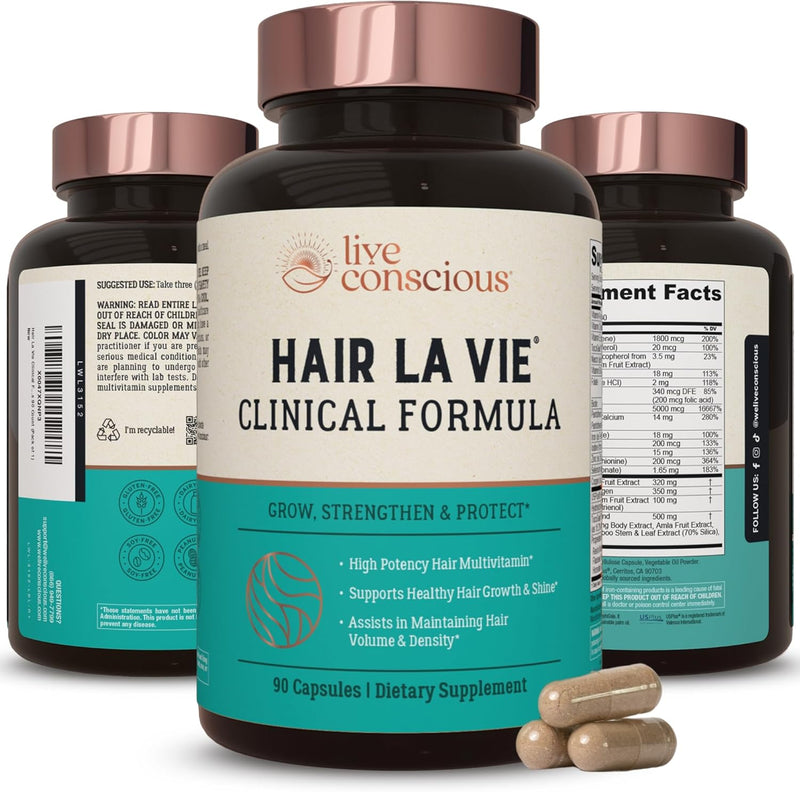 Hair La Vie Grow Strengthen Protect Rejuvenate Hair Vitamins
