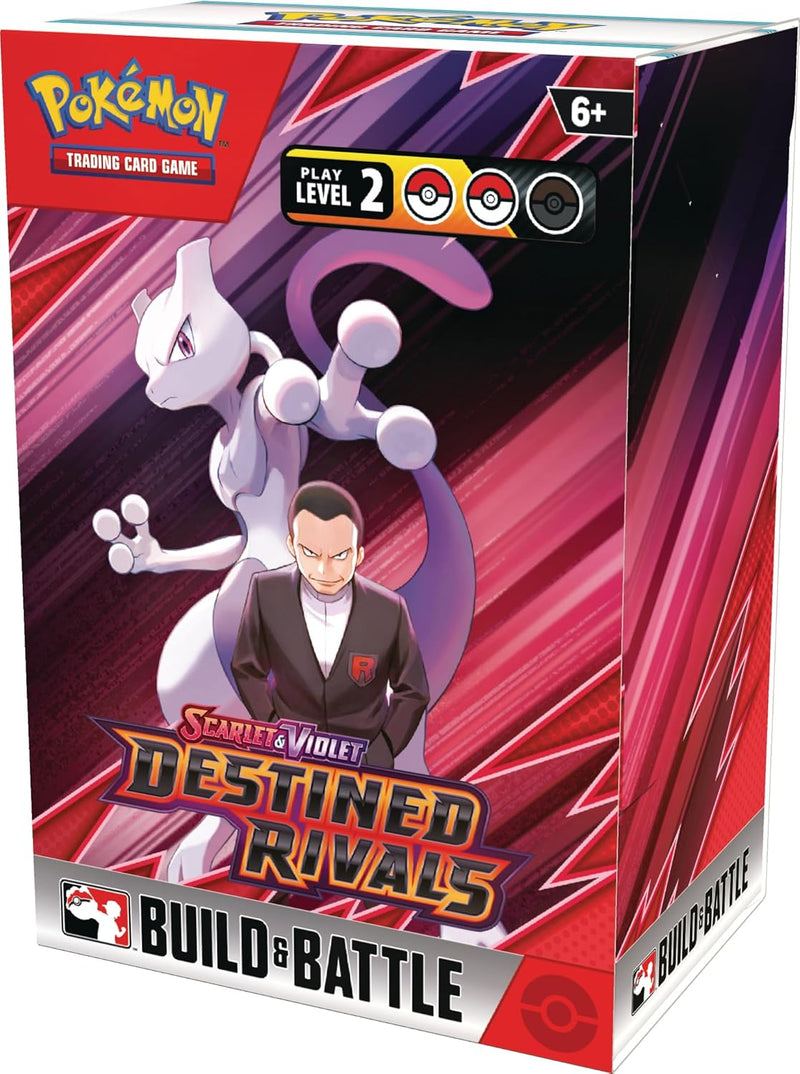 Pokemon TCG: Scarlet & Violet - Destined Rivals - Build & Battle Box - 4 Packs