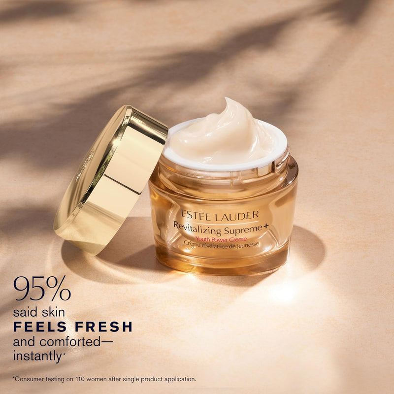 Estée Lauder Revitalizing Supreme+ Youth Power Cream | Face Moisturizer with Hyaluronic Acid & Peptides | Anti-Aging