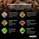 Testosterone Booster for Men - Male Enhancing Supplement Pills - Fast Acting Blood Flow, Muscle Growth, Stamina, Endurance & Strength - Boost Performance & Drive - 3rd Party Tested - 60 Capsules