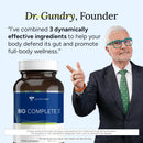 Gundry MD Bio Complete 3 – 3-in-1 Gut Health Probiotic for Digestion, Bloating & Energy Support, 30-Day Supply