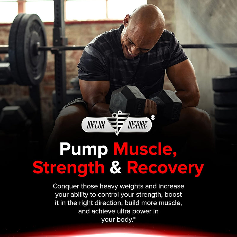 Testosterone Booster for Men - Male Enhancing Supplement Pills - Fast Acting Blood Flow, Muscle Growth, Stamina, Endurance & Strength - Boost Performance & Drive - 3rd Party Tested - 60 Capsules