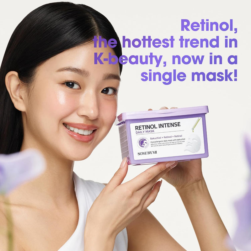 SOME BY MI Retinol Intense Advanced Triple Action Eye Cream & Retinol Intense Daily Mask