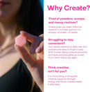 Creatine Monohydrate Gummies – Vegan, Gluten-Free, Non-GMO supplement boosting strength, focus, endurance; 1.5g creatine per gummy, watermelon flavor, 90 count