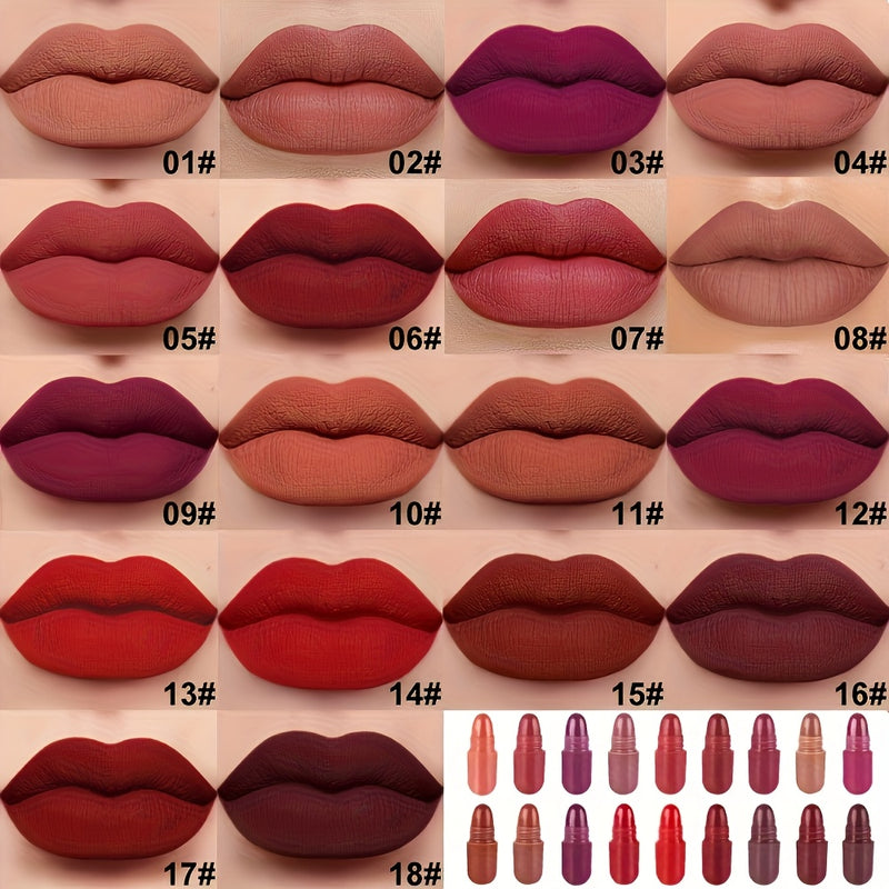 18 Color Capsule Lipstick