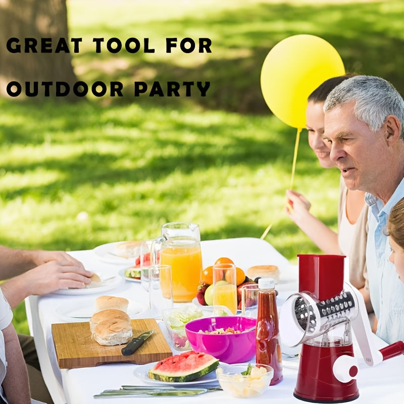 Manual Multi Functional Vegetable Cheese Nuts Fruits Grater