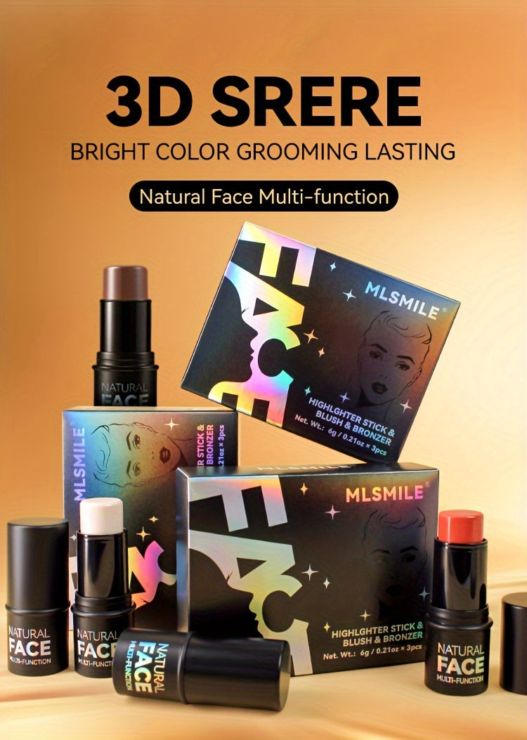 Waterproof Contour Stick Trio