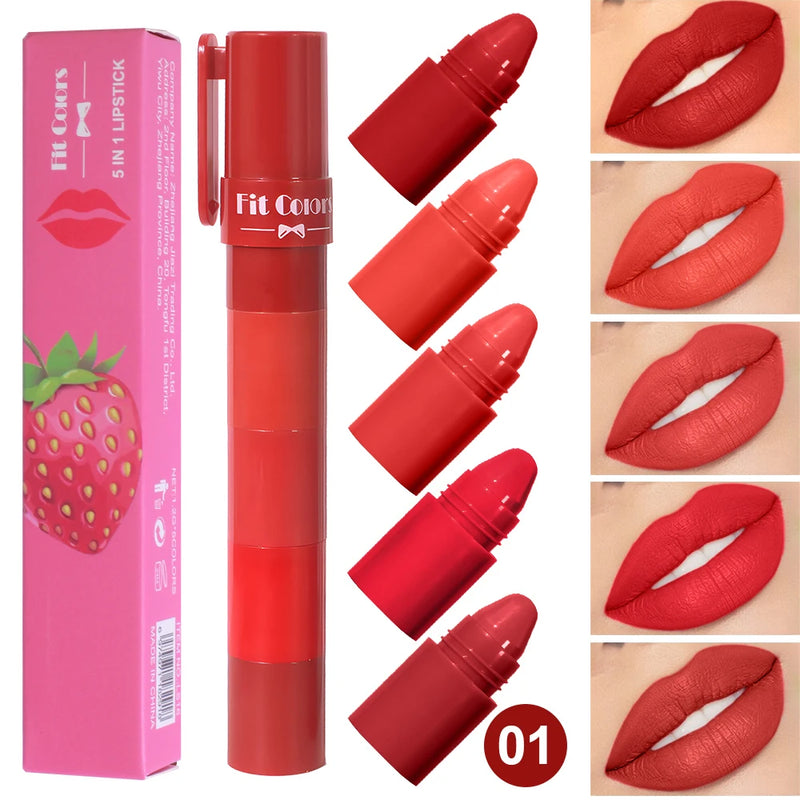 Fruit Velvet Matte Lipstick Set