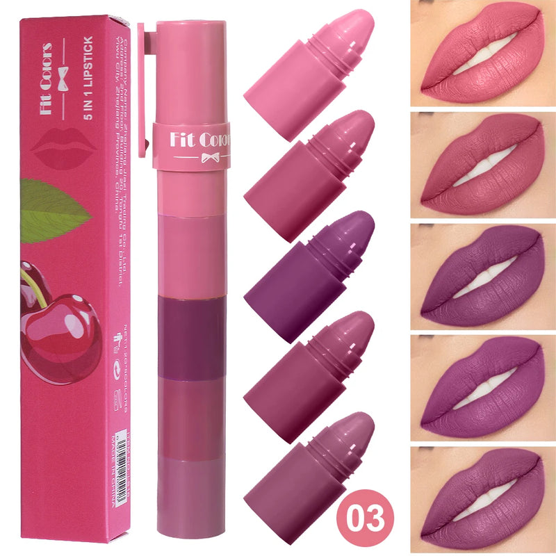 Fruit Velvet Matte Lipstick Set