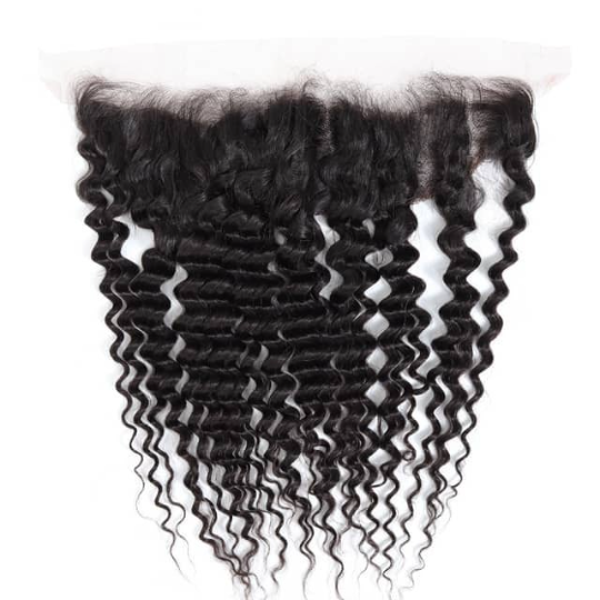 10A Grade FREE PART 13x4 Lace Frontal Remy Human Hair Closure With Bab