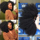 Wholesale 5/6/10/12 Bundles Afro Kinky Curly 10A Grade Human Hair Bund