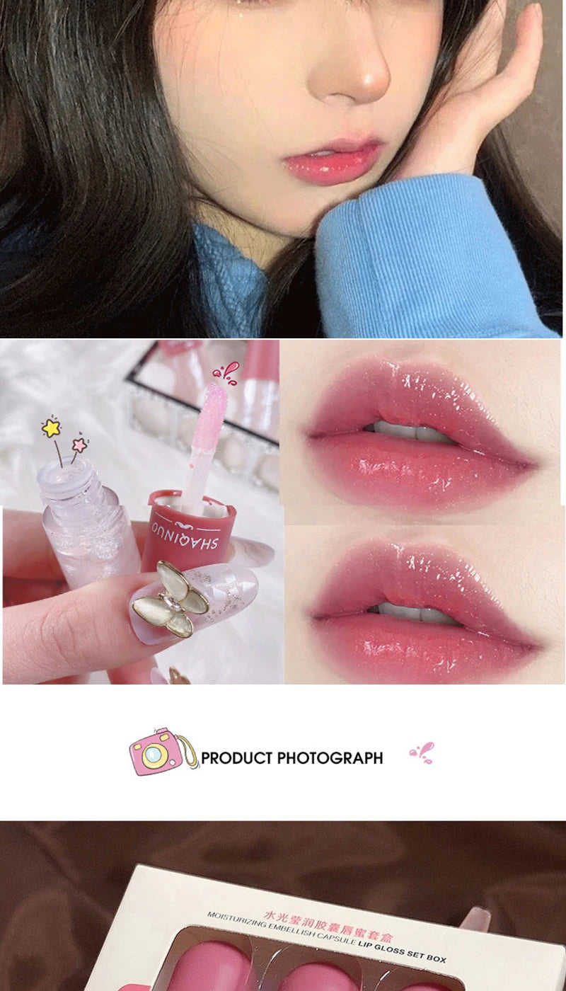 Water Luminous Lip Gloss Set