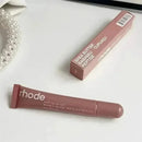 RHODE Moisturizing Essence Lipstick & Gloss Duo – Long-Lasting Hydrating Lip Color in Toast, Raspberry Jelly & Ribbon Shades