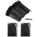 100pcs For Eyelash Extension Makeup Disposable Eyelash Brushes Spoolies Micro Lash Mascara Wands Combs Wholesale