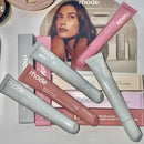 RHODE Moisturizing Essence Lipstick & Gloss Duo – Long-Lasting Hydrating Lip Color in Toast, Raspberry Jelly & Ribbon Shades