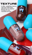 Mini Velvet Matte Lip Gloss Set, 4-Piece Non-Fading, Non-Stick Cup, Long-Lasting Fruit Scented Lip Tint, Smooth and Lightweight