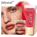 Glitter Plumping Lip Gloss Jelly Strawberry Moisturizer Fruit Lip Oil Transparent Fullness Lip Tint Gel Soft Tube Makeup LipCare
