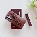 Rhode Lipstick Phone Case For Samsung Galaxy S25 Ultra S24 FE S23 Plus A14 A15 A54 Lip Glass Holder Silicone Shockproof Cover