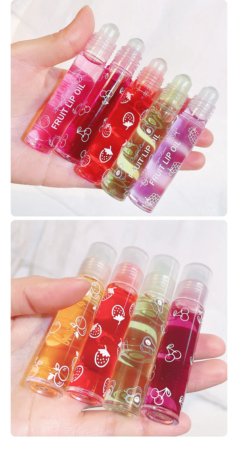 4 PCS Water-gloss Mirror Jelly Lip Gloss Moisturizes Lips Shimmers