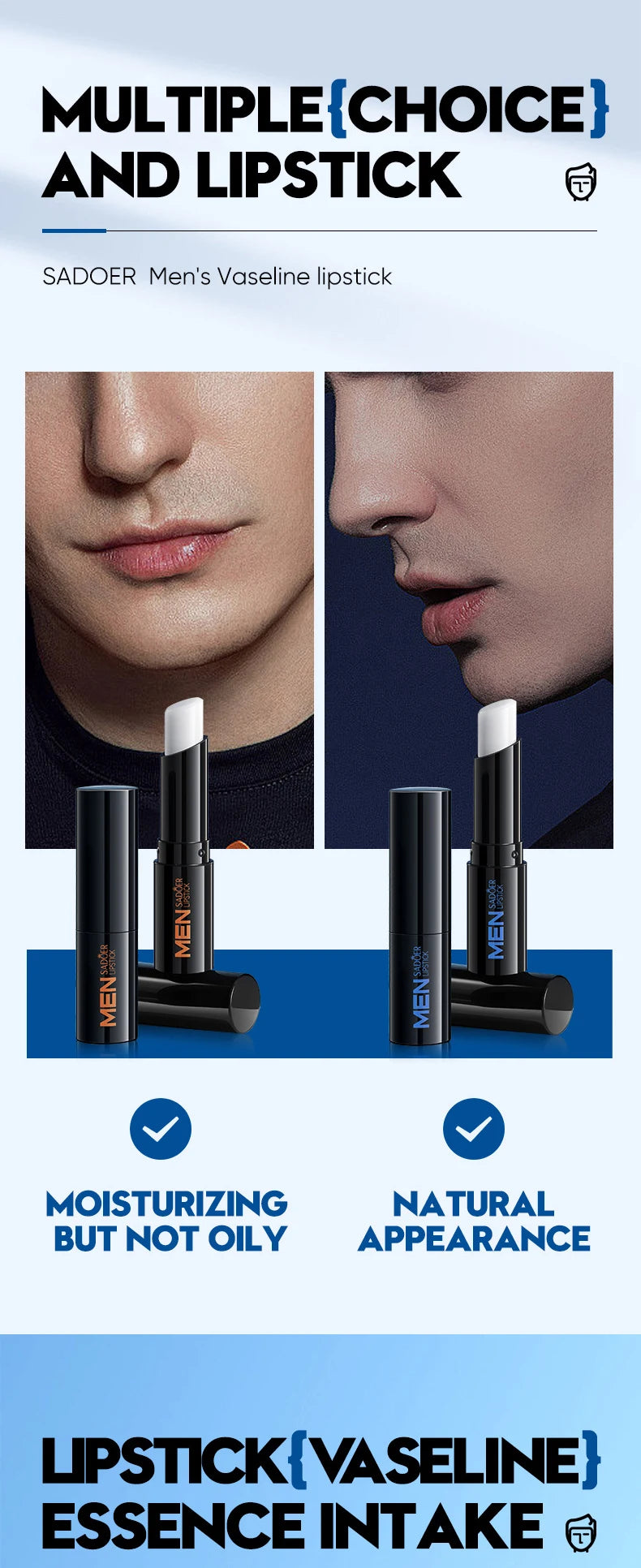 Men's Lip Balm Moisturizing