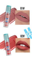 Watery Black Lipstick Hydrating Lip Fullness Lip Gloss Lasting Velvet Lip Glaze Set Pearlescent Fine Sparkling Lipstick Liquid