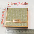 Matte Lipstick Set 3 Colours with Silver Chain Bag Waterproof Non-Stick Long Lasting Makeup Red 3.5gx3pcs for Women and Girls