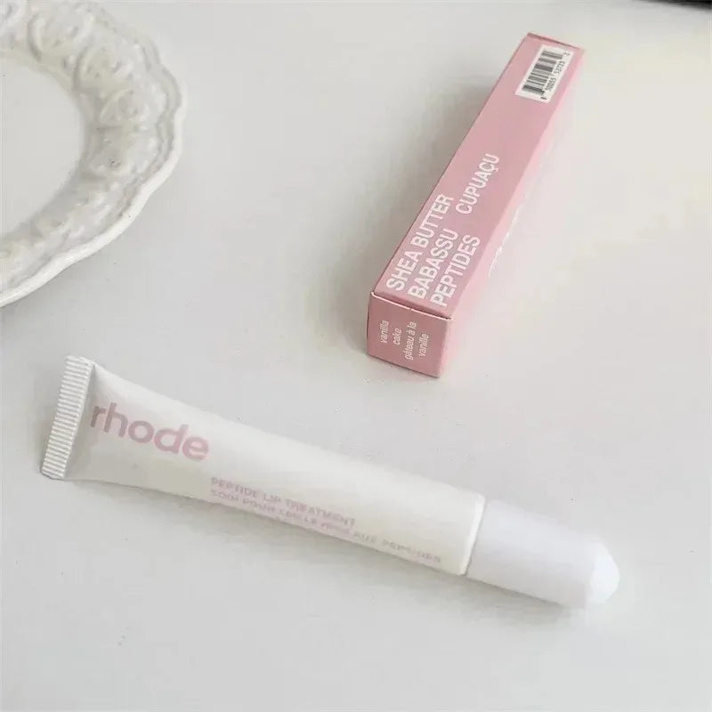 RHODE Moisturizing Essence Lipstick & Gloss Duo – Long-Lasting Hydrating Lip Color in Toast, Raspberry Jelly & Ribbon Shades