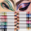Smudge-Proof High-Shine Waterproof Eyeliner Pencil - Long-Lasting, Ethically Made, Black & Multicolor Options