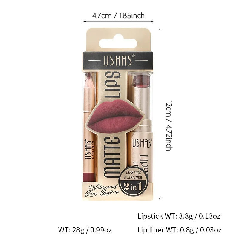 USHAS 12 Color Lip Liner