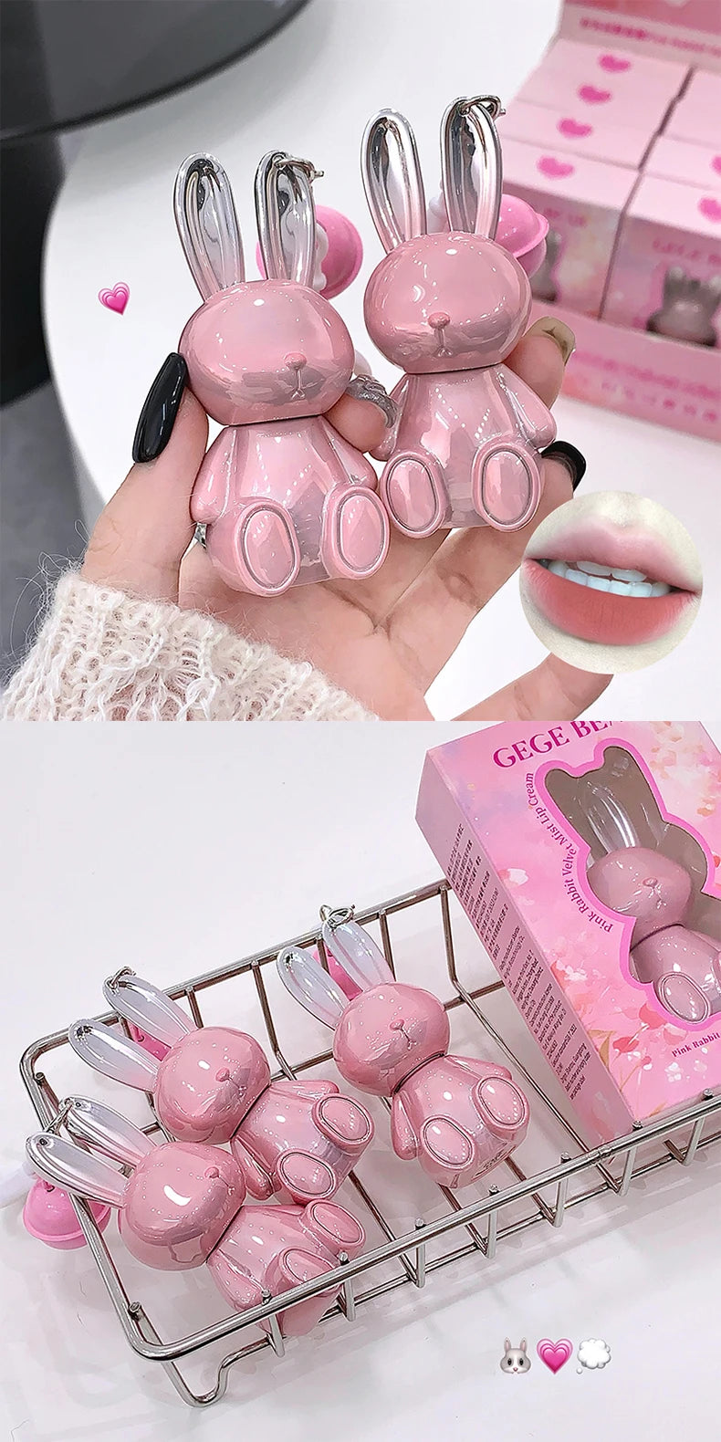 Pink Rabbit Velvet Matte Lip Cream