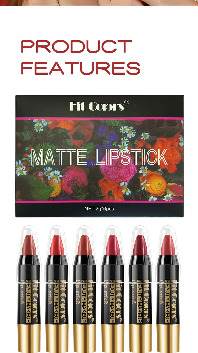 Crayon Lipstick Set