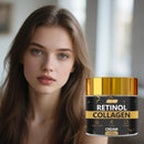Retinol Collagen Cream - Moisturizing, Anti-Wrinkle, Firming and Lifting, Non-Greasy, Suitable for Men and Women