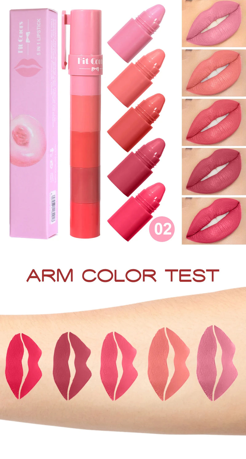 Fruit Velvet Matte Lipstick Set