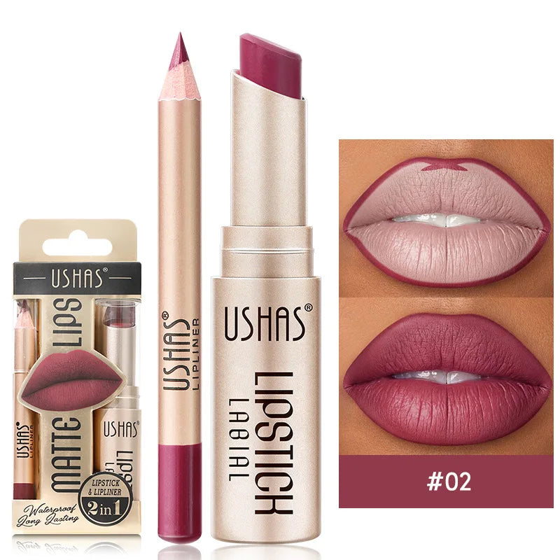 USHAS 12 Color Lip Liner