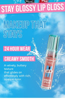 Watery Black Lipstick Hydrating Lip Fullness Lip Gloss Lasting Velvet Lip Glaze Set Pearlescent Fine Sparkling Lipstick Liquid