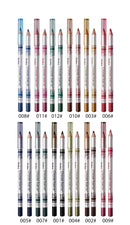 Smudge-Proof High-Shine Waterproof Eyeliner Pencil - Long-Lasting, Ethically Made, Black & Multicolor Options