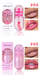 3pcs Mini Capsule Lip Gloss Lip Oil Set