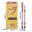 Smudge-Proof High-Shine Waterproof Eyeliner Pencil - Long-Lasting, Ethically Made, Black & Multicolor Options