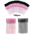 100pcs For Eyelash Extension Makeup Disposable Eyelash Brushes Spoolies Micro Lash Mascara Wands Combs Wholesale