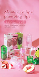 3pcs Mini Capsule Lip Gloss Lip Oil Set