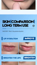 SADOER Men's Shark Grass Vaseline Lip Balm for Autumn and Winter to improve dryness,Beihu Moisturizing Hydrating Lip Balm