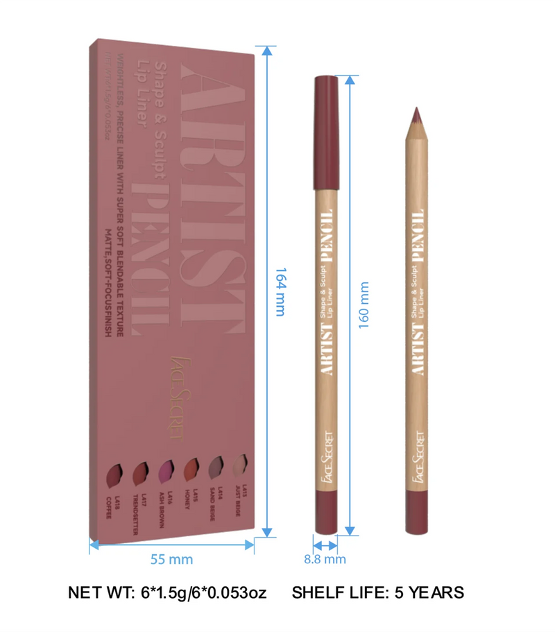 Sculpt Lip Liner Pencil Set