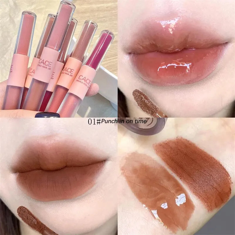 Double End Lip Glaze Full Gloss