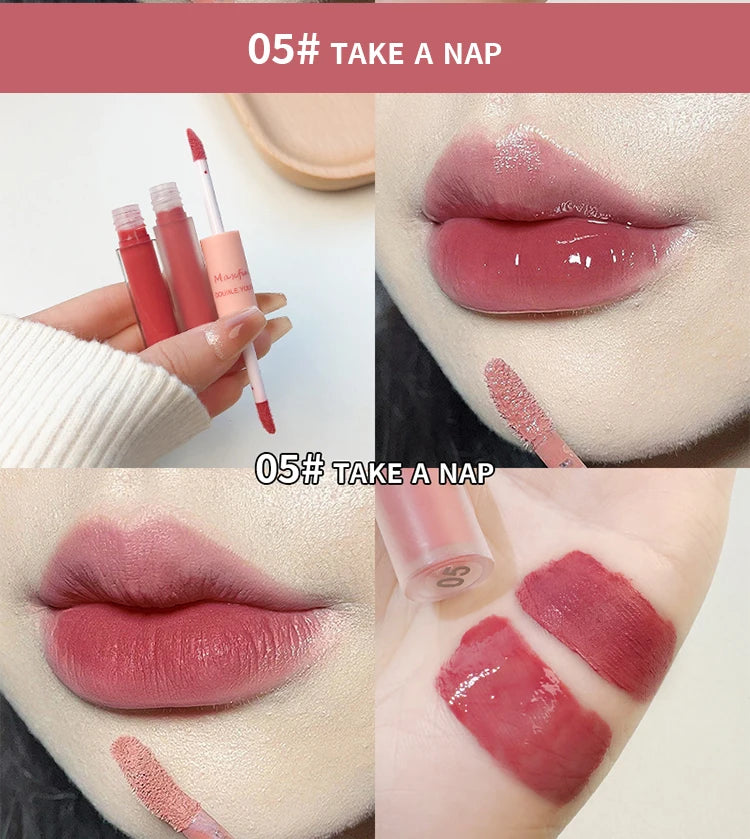 Double End Lip Glaze Full Gloss